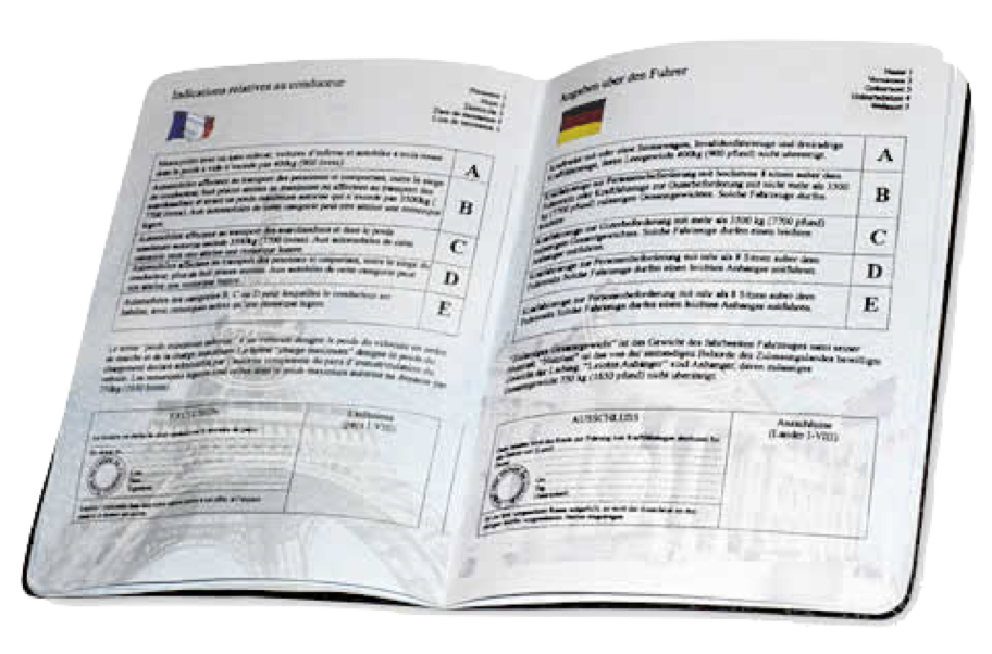 patente internazionale di guida